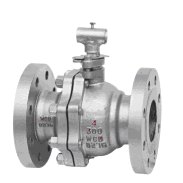 Cast steel float ball valve 300Lb