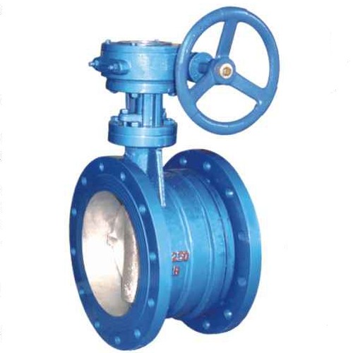 Flanged telescopic butterfly valve