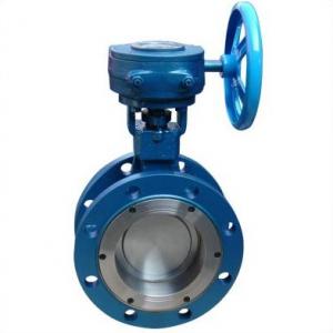 Triple eccentric metal seat butterfly valve