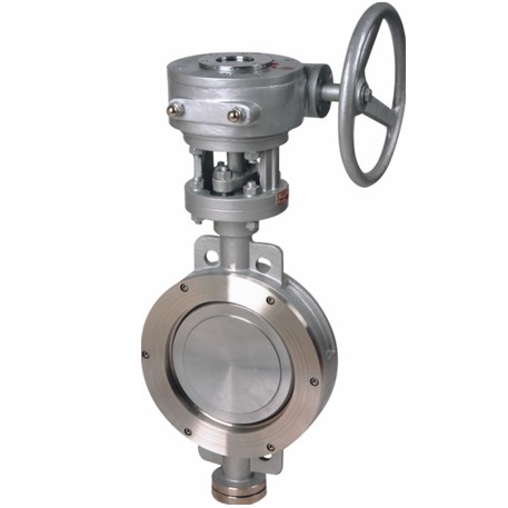 D373H-16P Wafer stainless steel butterfly valve