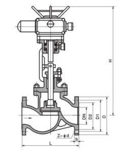 J941H Electric glove valve