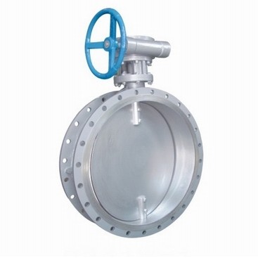 Exhaust gas butterfly valve