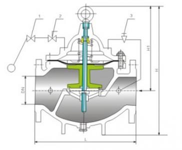 100X Remote float ball valve