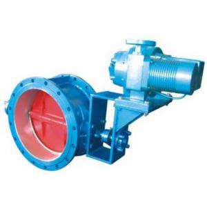 Electric high temperature butterfly valve