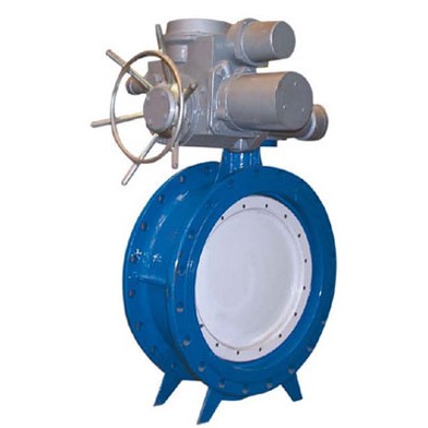 Electric actuator butterfly valve