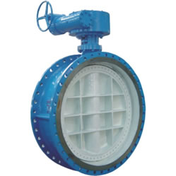 D342X Double eccentric butterfly valve