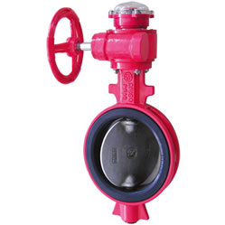 fire water signal butterfly valve