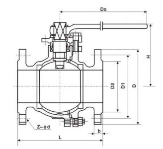 JIS 10K ball valve