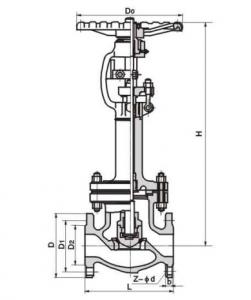 DJ41H Low temperature globe valve