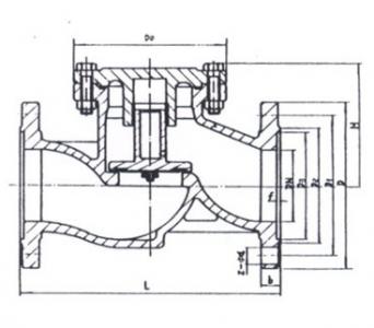 H41W Stainless steel check valve