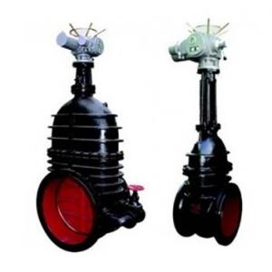 Z945T Big size electric cast iron gate valve