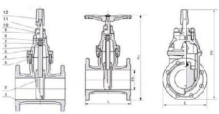 RVCX Buried type gate valve