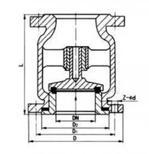 H42H Lift check valve