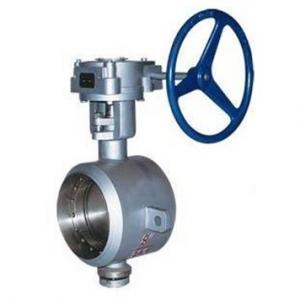 D363H Butt weld metal seat butterfly valve