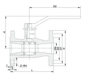 Q41M-16C Integral type ball valve