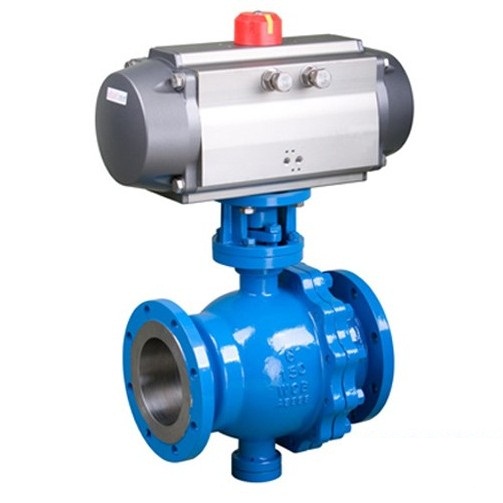 Q647F Pneumatic trunnion mounted ball valve