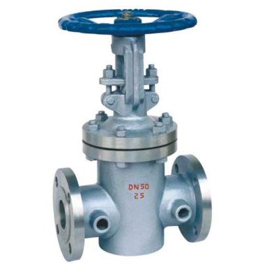 Heat insulation gate valve