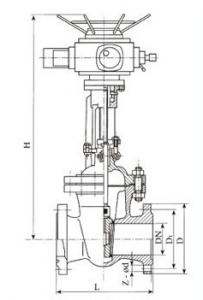 Z941H Electric gate valve