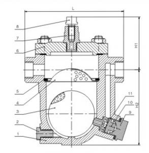 CS11H Free float ball trap