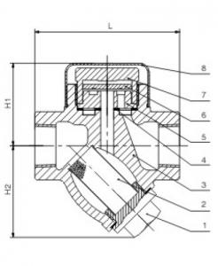 CS19H Disc type trap