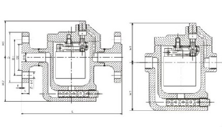 CS45H Inverted bucket steam trap