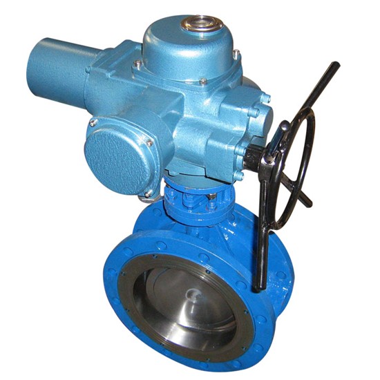 D943H-16C Electric flanged butterfly valve