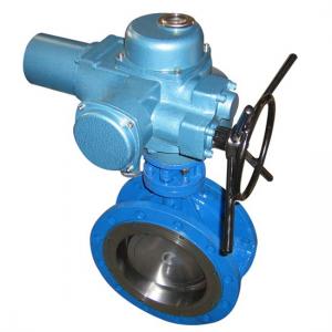 D943H-16C Electric flanged butterfly valve