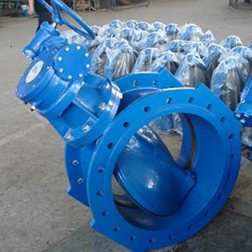 D342X double eccentric rubber seated butterfly valve