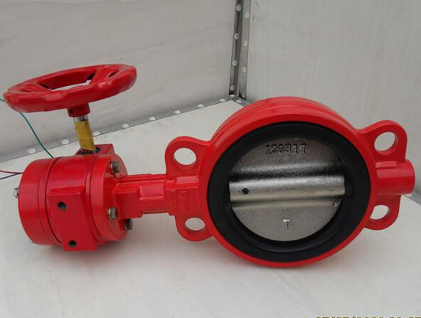 XD371J Fire Signal wafer Butterfly Valve