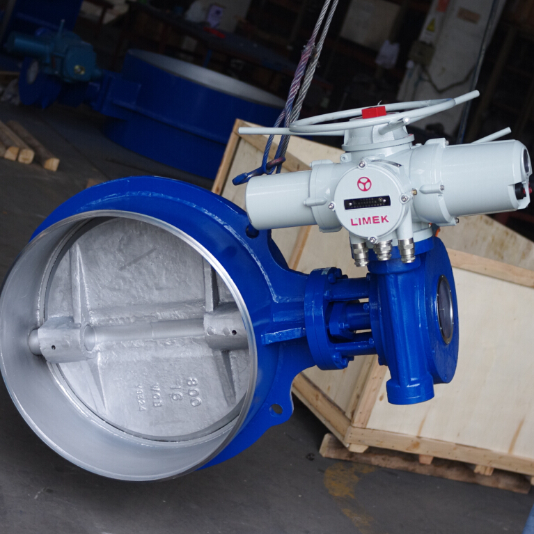 D963H Butt Welded butterfly valve