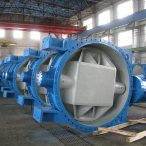 Big butterfly valve