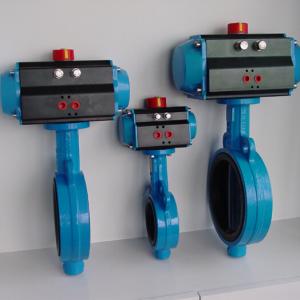 pneumatic butterfly valve wafer type