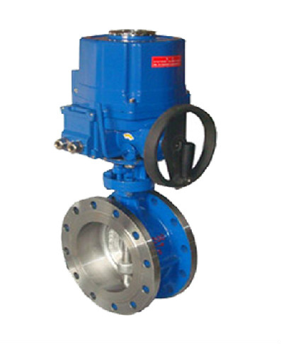 D943H Motorized Triple eccentric Butterfly Valve