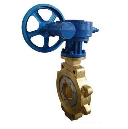 Bronze butterfly valve