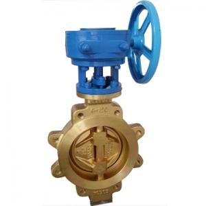 Bronze butterfly valve