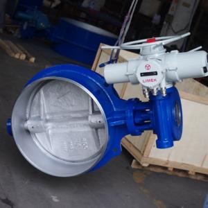 D361H Butt weld hard seat butterfly valve