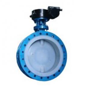 D341F46 Full FEP Coated butterfly valve