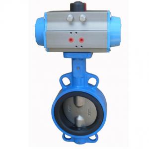 D671X-16Q Pneumatic driven butterfly valve