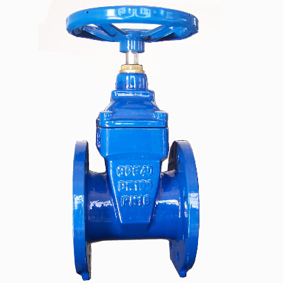 DIN3352 F4 rubber seat gate valve