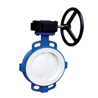 PFA Lined butterfly valve