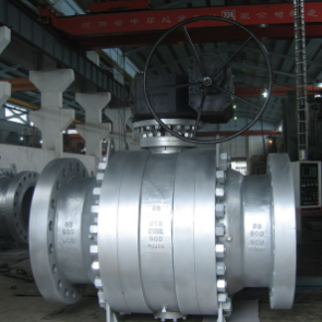 Cast steel Trunnion Ball Valve