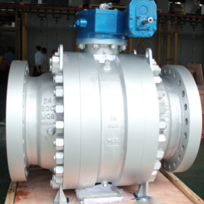 Cast steel Trunnion Ball Valve