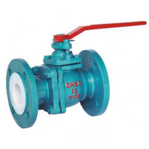 PTFE lined ball valve