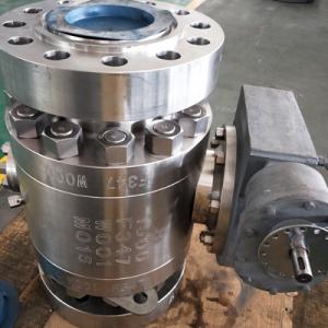 Trunnion Mounted Ball Valve, ASTM A105, 2500LB