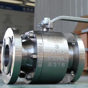 F304 F316 F316L Forged Floating Ball Valve