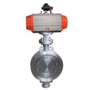 D673H Pneumatic wafer butterfly valve