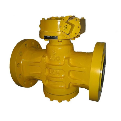 Lubricated plug valve natural gas