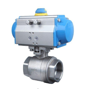 Pneumatic air operated ball valve