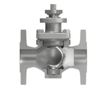 V port segmented ball valve