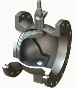 V notch segment ball valve